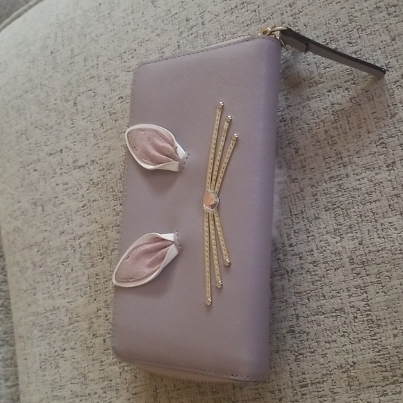 Kate Spade hop to it rabbit wallet - Picture 1 of 6